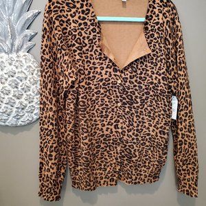 Adorable Leopard Cardigan